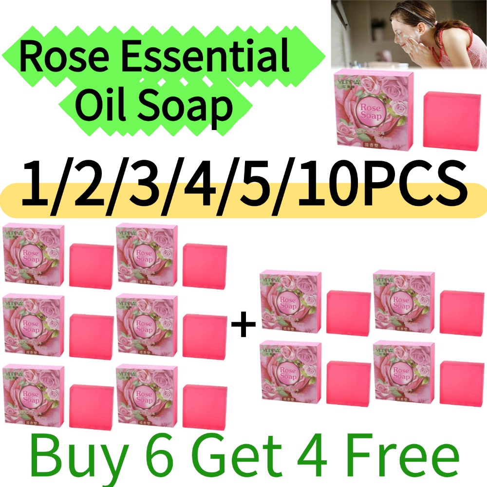 Castor Oil Soap - ﻿ 1/2/3/4/5/10 قطع (اشترِ 6 واحصل