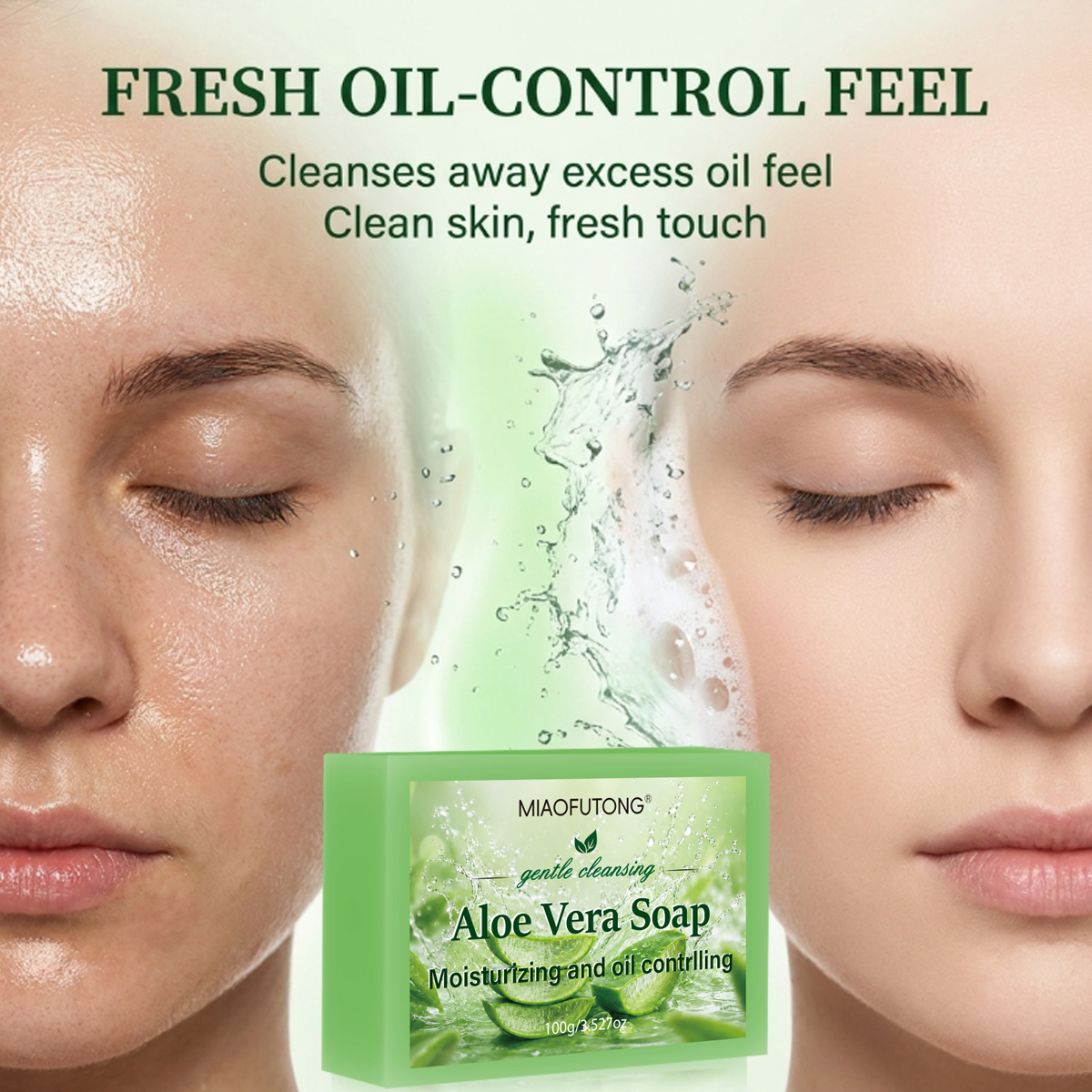 Castor Oil Soap - صابون يدوي الصنع من زيت الألوفيرا