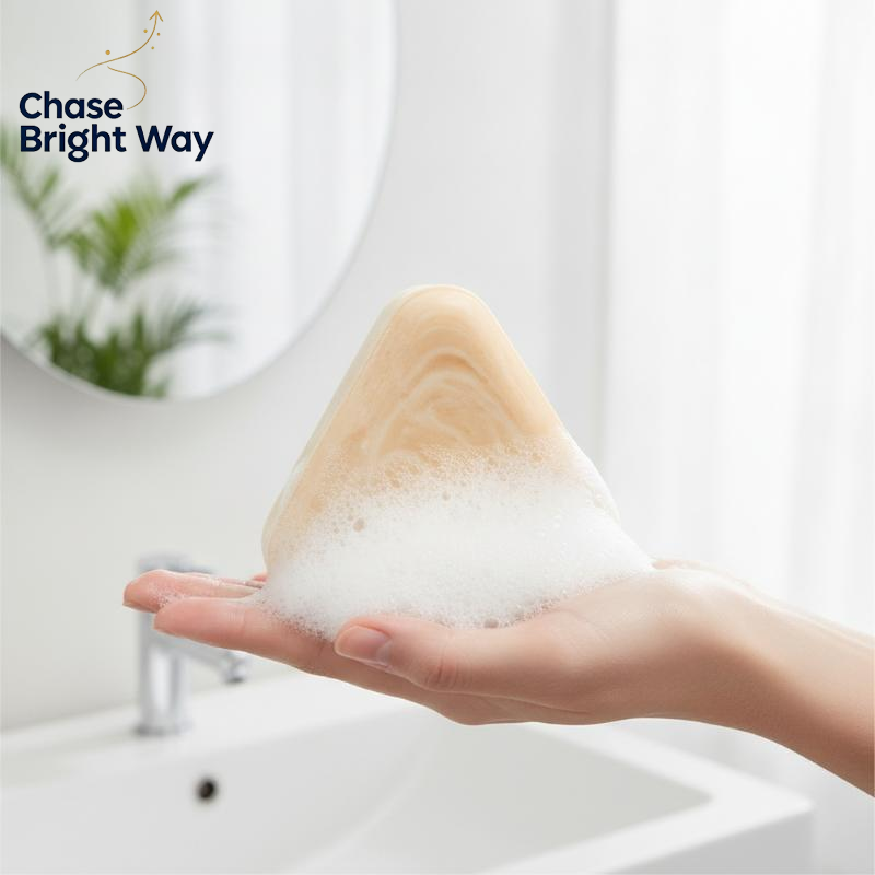 صابون تنظيف يدوي الصنع بالزيت  - مراجعة Castor Oil Soap وسعره