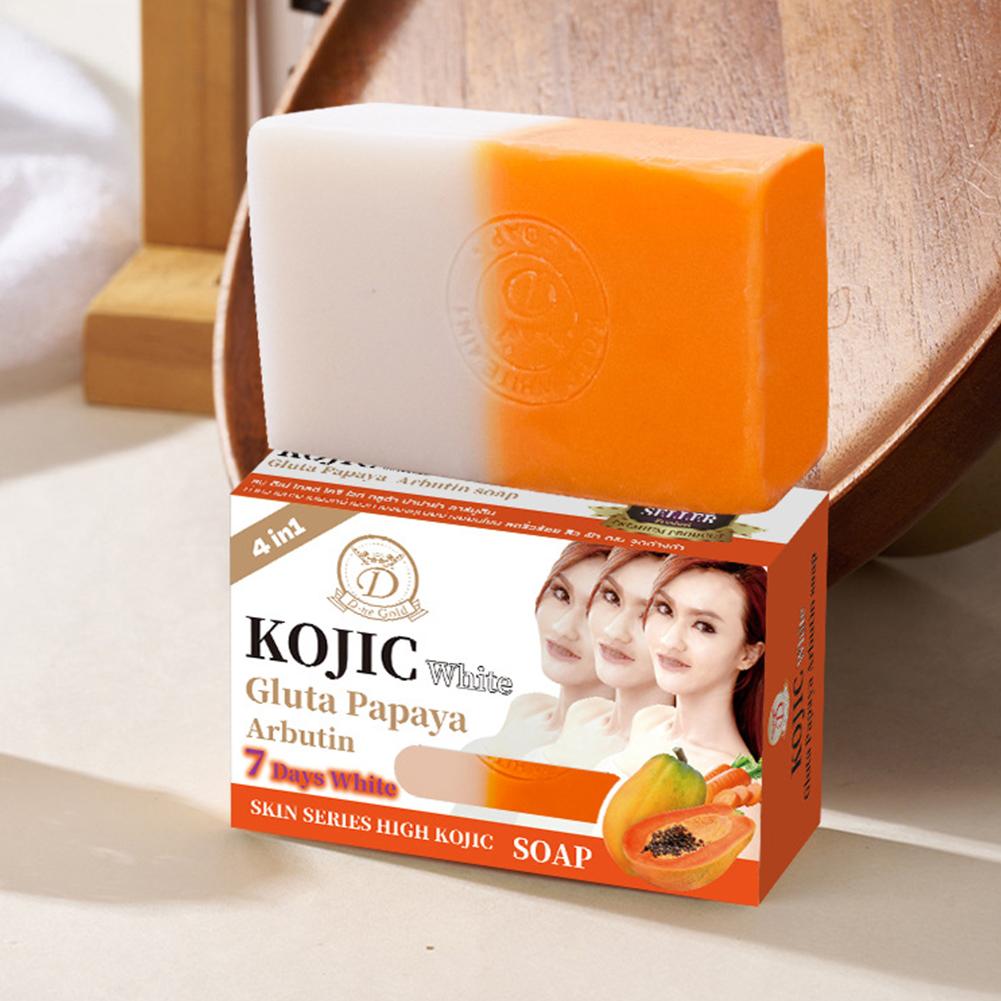صابون زيت البابايا وحمض الكوجي - مراجعة Castor Oil Soap وسعره