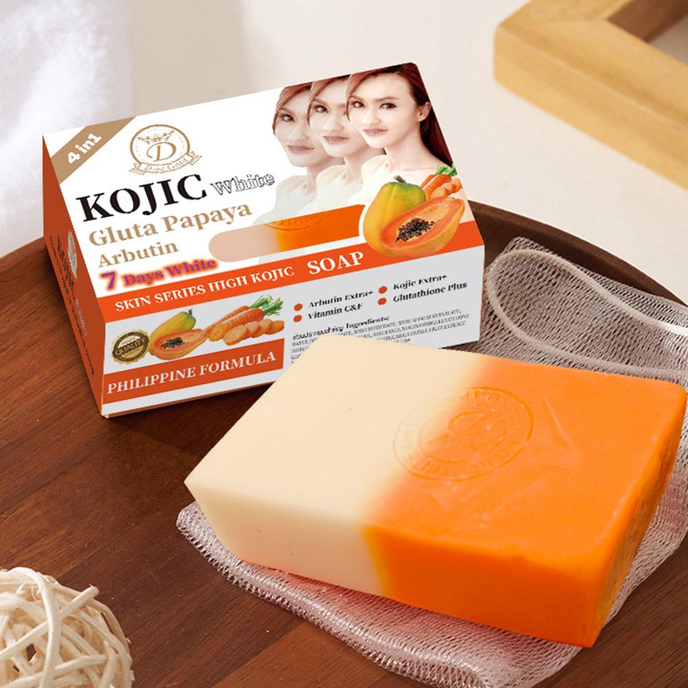 صابون زيت البابايا وحمض الكوجي - مراجعة Castor Oil Soap وسعره