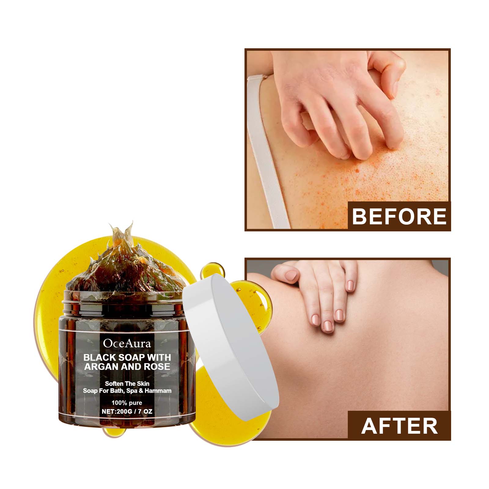 صابون أسود من أوسيورا مع زيت ا - مراجعة Castor Oil Soap وسعره